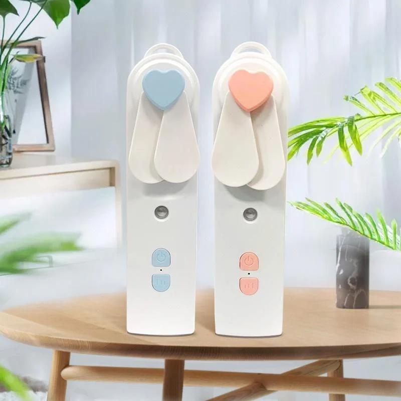 Portable 2-in-1 Mini Fan Humidifier USB Rechargeable Handheld Fan Water Spray Mist Facial Steamer Air Cooler рожевий
Portable 2-in-1 Mini Fan Humidifier USB Rechargeable Handheld Fan Water Spray Mist Facial Steamer Air Cooler рожевий