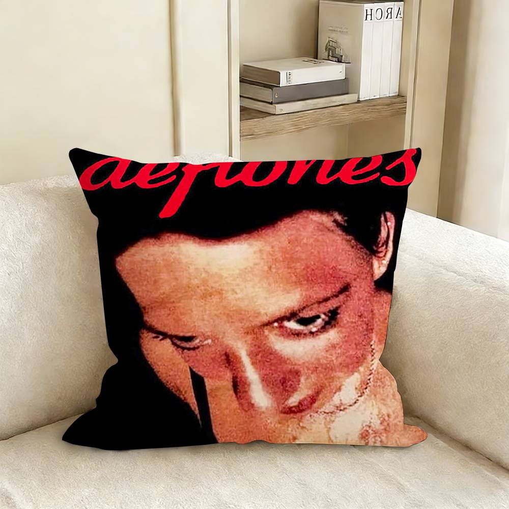 Band DDeftones Pillow Case Living Room Sofa Cushion Cover Suitable For Home Bedroom Room Decoration 30x30cm
Band DDeftones Pillow Case Living Room Sofa Cushion Cover Suitable For Home Bedroom Room Decoration 30x30cm