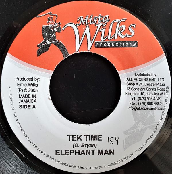 7inch Record ELEPHANT MAN / ANGEL (53) - Tek Time / Tek It Off NONE Mista Wilks Pro 2005 Jamaica Reggae, Ska & Dub Used
7inch Record ELEPHANT MAN / ANGEL (53) - Tek Time / Tek It Off NONE Mista Wilks Pro 2005 Jamaica Reggae, Ska & Dub Used