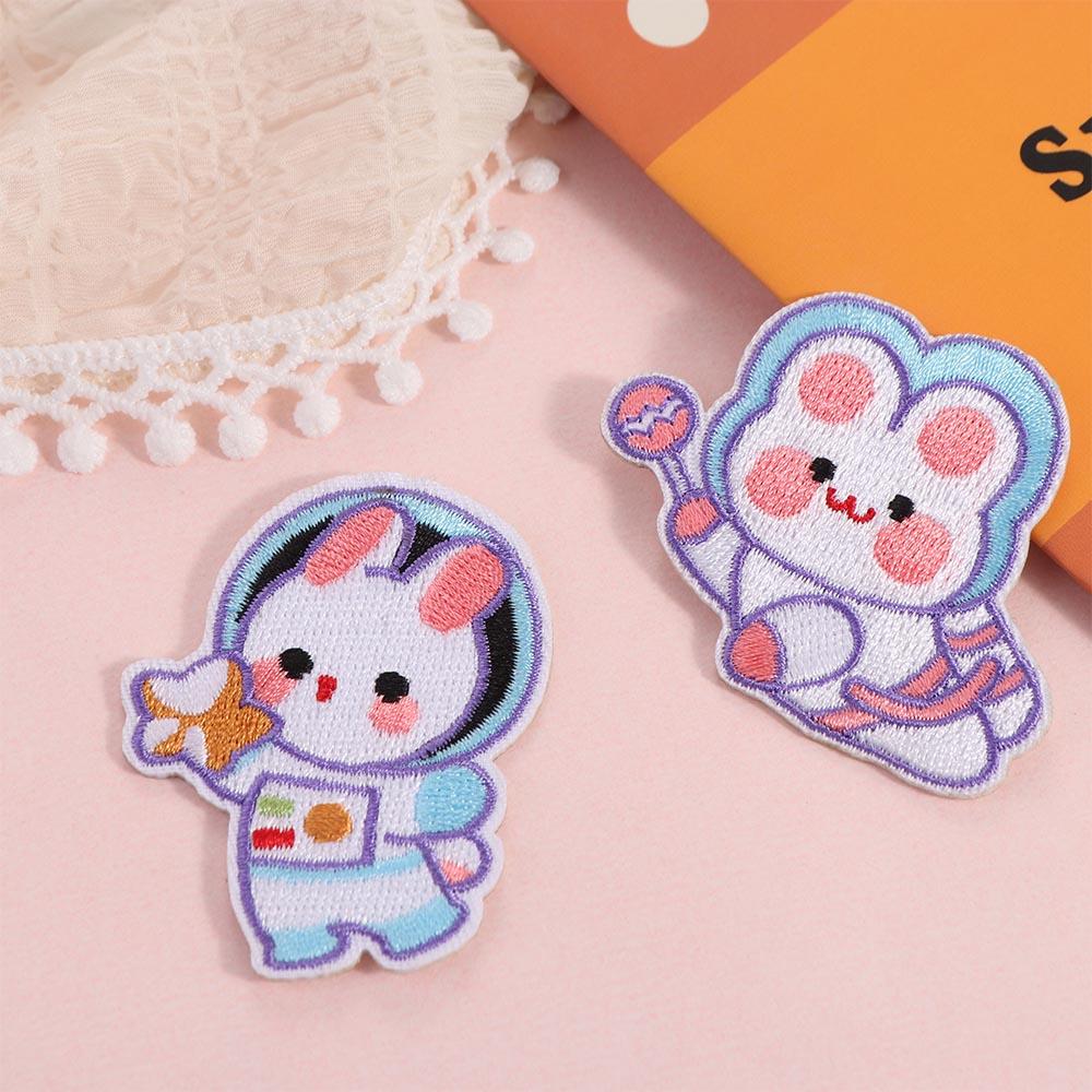 6PCS Cartoon Bunny Embroidered Patch Rabbit Astronaut Clothes Appliques Clothing Patch Sewing 6pcs
6PCS Cartoon Bunny Embroidered Patch Rabbit Astronaut Clothes Appliques Clothing Patch Sewing 6pcs