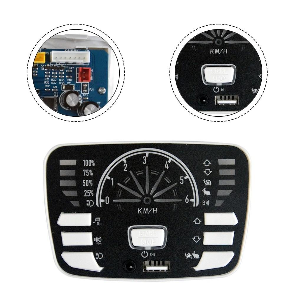 24V Wireless Control Panel for Electric Ride On Car with Music Playback Forward and Reverse Controls LED Lighting China Mainland
24V Wireless Control Panel for Electric Ride On Car with Music Playback Forward and Reverse Controls LED Lighting China Mainland