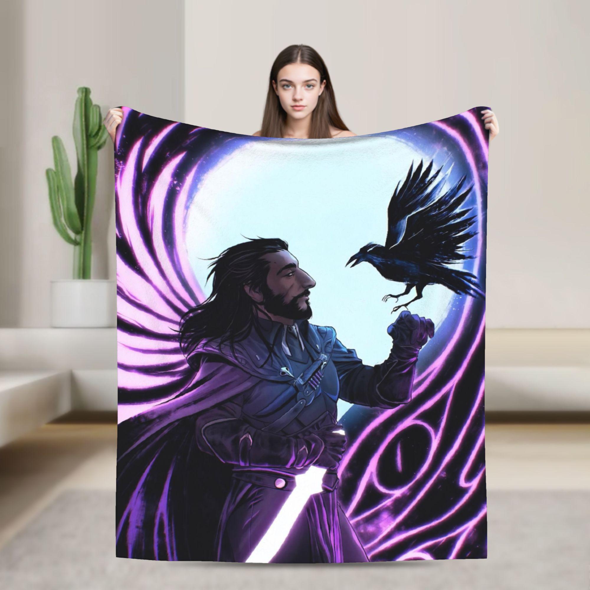 Dragon Age The Veilguard Lucanis Dellamorte Blankets Fleece Funny Warm Throw Blankets for Home All Season Outdoor 75x90cm
Dragon Age The Veilguard Lucanis Dellamorte Blankets Fleece Funny Warm Throw Blankets for Home All Season Outdoor 75x90cm