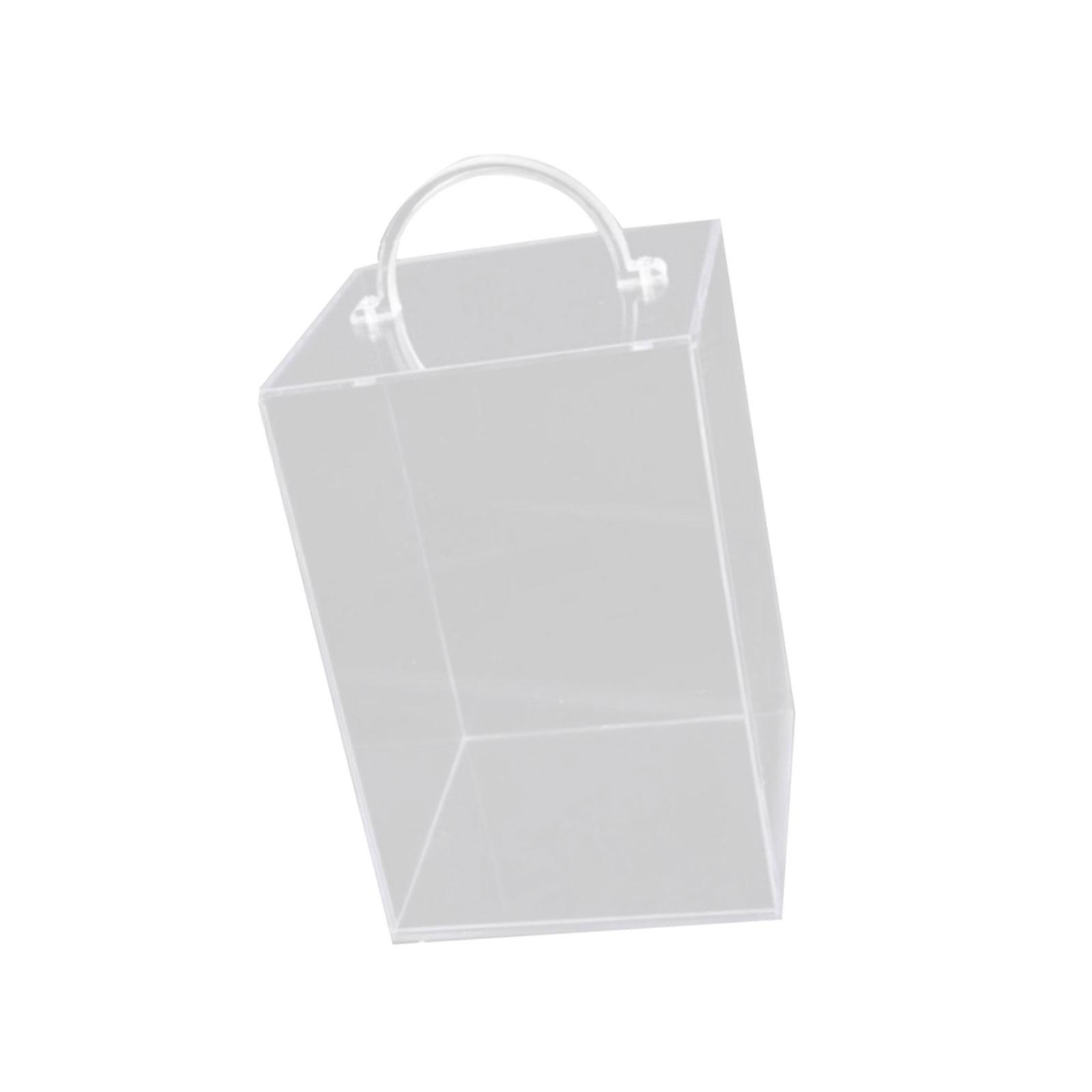 Stylish Square Acrylic Flower Holder With Convenient Handle Premium Flower Presentation Box For Gifts And Event
Stylish Square Acrylic Flower Holder With Convenient Handle Premium Flower Presentation Box For Gifts And Event