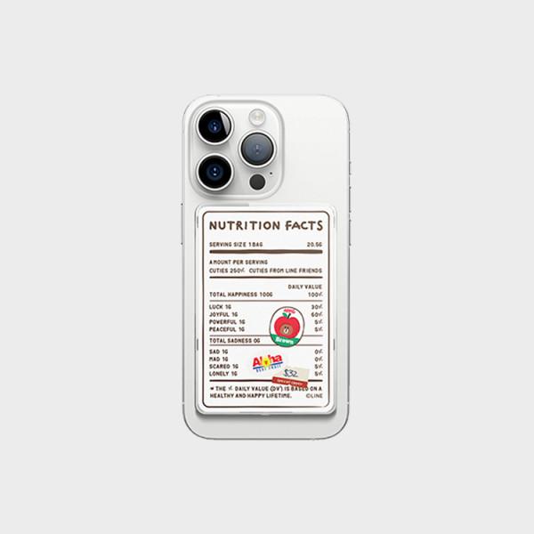 Коричневый фруктовый магазин Line Friends Elago MaxSafe Прозрачный карман для карточек
Коричневый фруктовый магазин Line Friends Elago MaxSafe Прозрачный карман для карточек