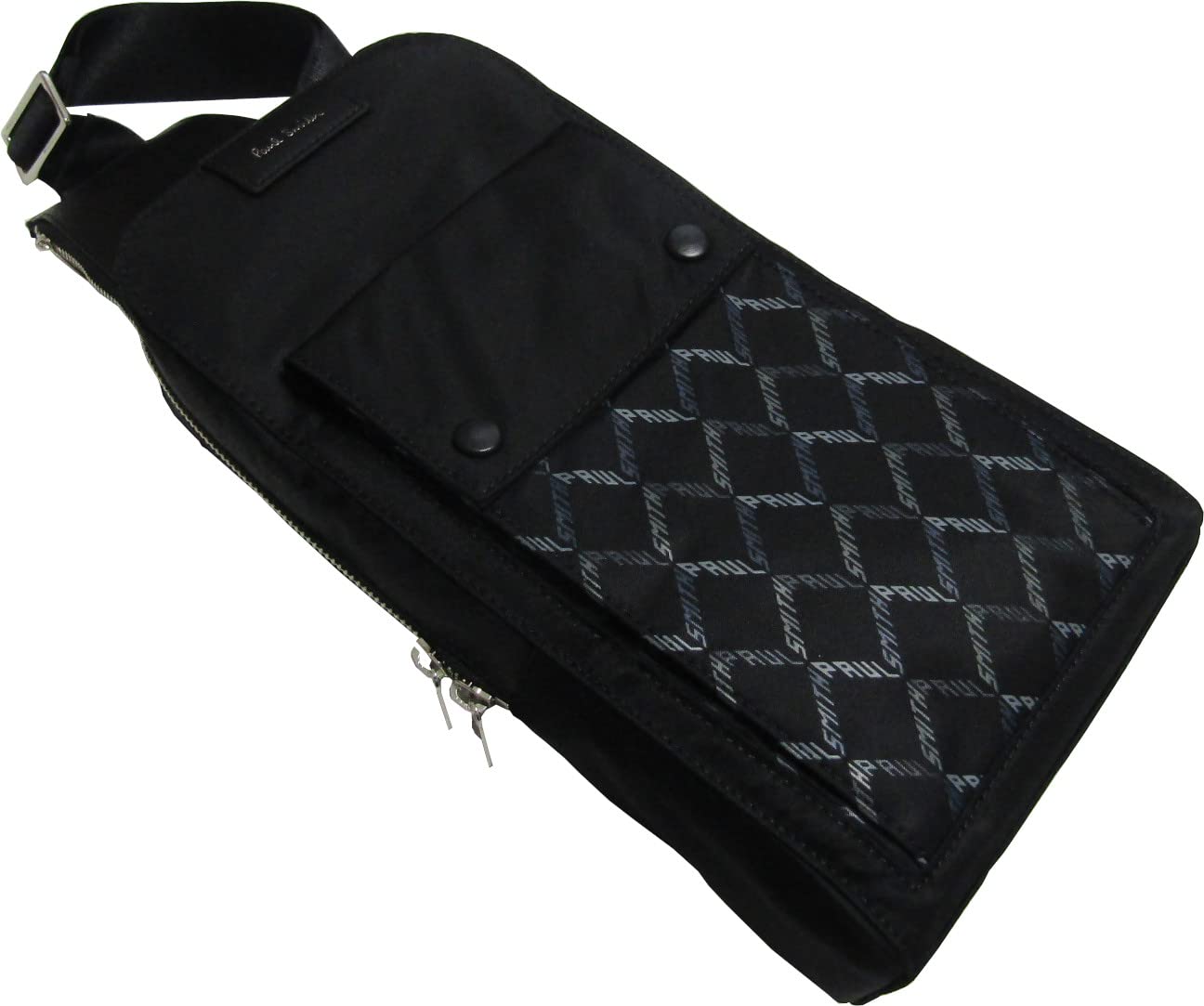 Paul Smith B Monogram Body Black Men s Bag, чорний
Paul Smith B Monogram Body Black Men s Bag, чорний