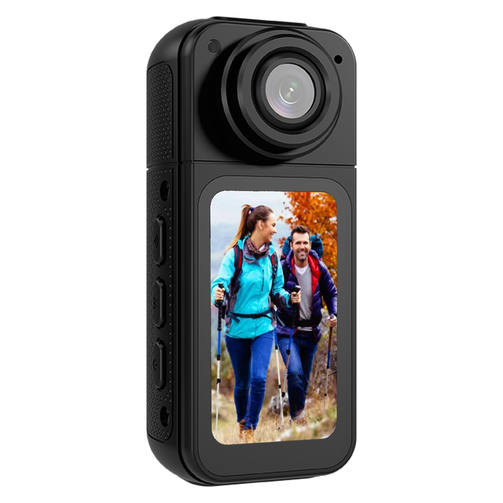 Thumb Sized Wearable Action Camera WIFI 180 degrees Rotating 2.7K Portable Magnetic Body Worn Camera for Pet Working чорний
Thumb Sized Wearable Action Camera WIFI 180 degrees Rotating 2.7K Portable Magnetic Body Worn Camera for Pet Working чорний