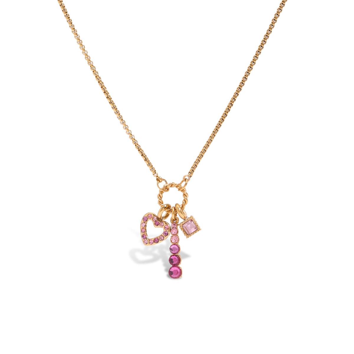 Yori Delicate Shiny Pink Cubic Zirconia Hollow Heart Pendant Necklace Women Metal 18K Gold Plated Trendy Fashion Jewelry золотистый
Yori Delicate Shiny Pink Cubic Zirconia Hollow Heart Pendant Necklace Women Metal 18K Gold Plated Trendy Fashion Jewelry золотистый