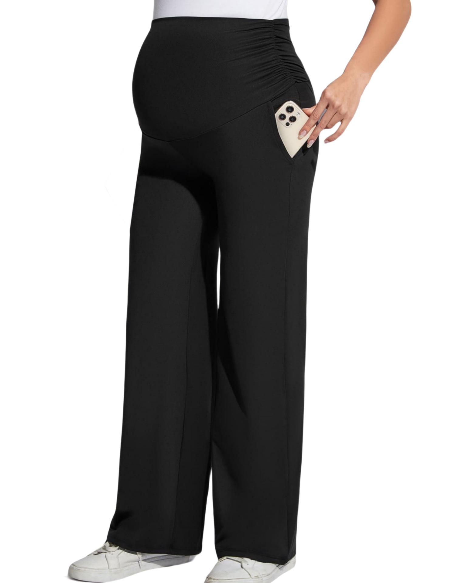 High-Waist Stretch Slimming Maternity Straight-Leg Casual Pants US Size XL - 318g чёрный
High-Waist Stretch Slimming Maternity Straight-Leg Casual Pants US Size XL - 318g чёрный