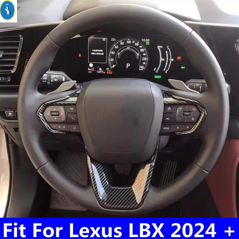 Car Interior Carbon Fiber Steering Wheel Gear Shift Paddles Cover Sticker Trim Fit For Lexus LBX 2024 2025 2026 Accessories
Car Interior Carbon Fiber Steering Wheel Gear Shift Paddles Cover Sticker Trim Fit For Lexus LBX 2024 2025 2026 Accessories