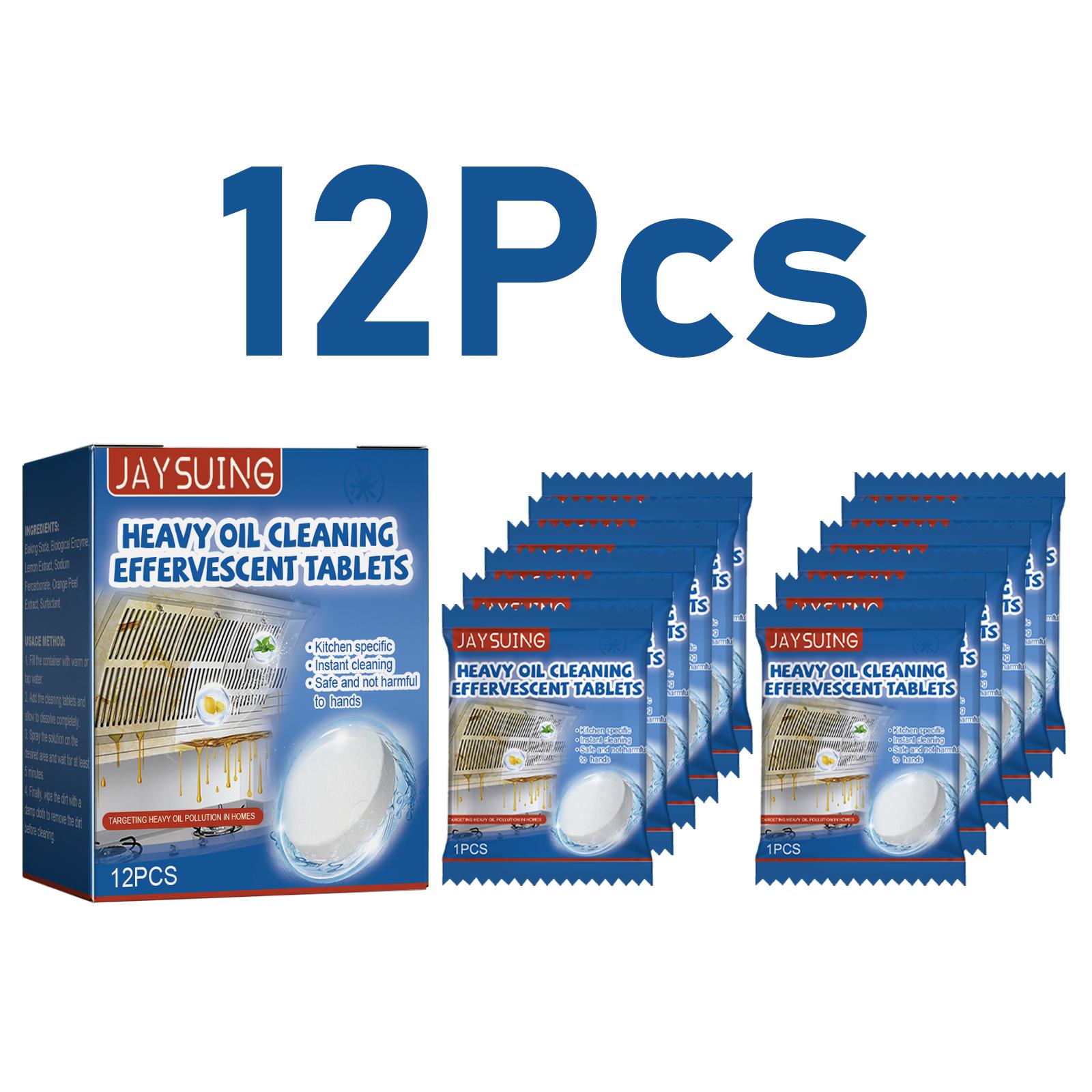 Kitchen Grease Cleaning Effervescent Tablet Oil Stain Degreaser Grill Oven Household Stove Range Hood Heavy Oil Cleaner Tablets 1 Box
Kitchen Grease Cleaning Effervescent Tablet Oil Stain Degreaser Grill Oven Household Stove Range Hood Heavy Oil Cleaner Tablets 1 Box
