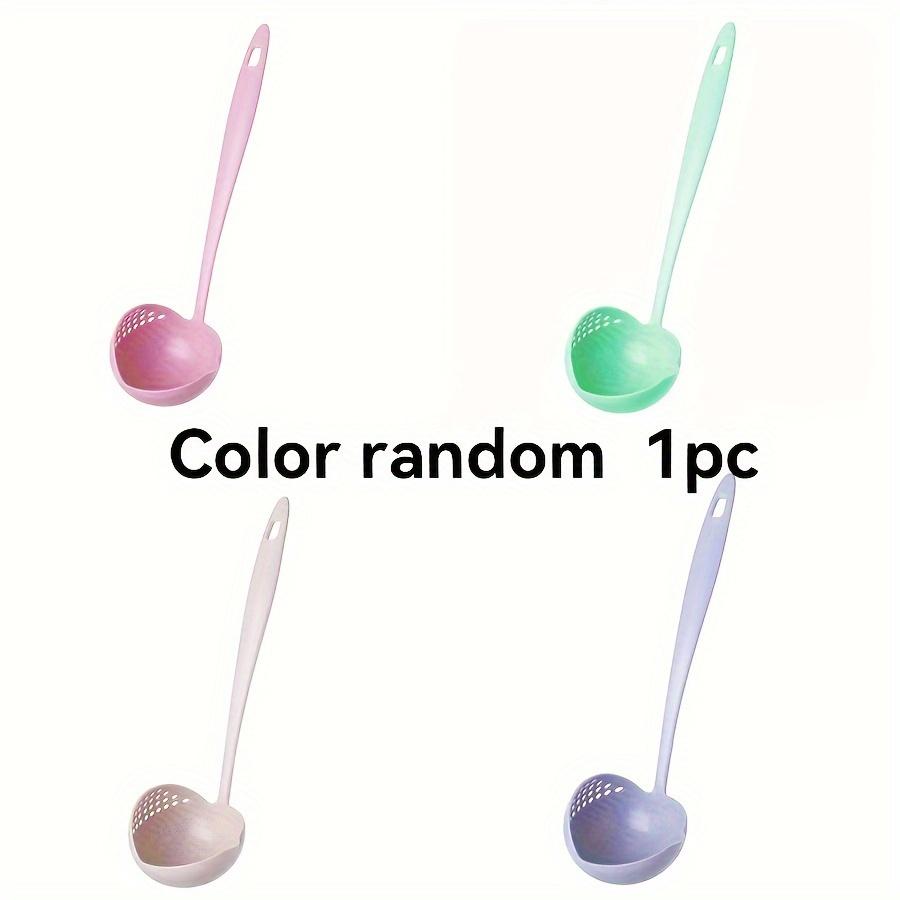 1pc 2-in-1 Kitchen Soup Ladle Set, Long Heat-Resistant Handle for Congee & Soup, Multi-Function Cooking Utensils
1pc 2-in-1 Kitchen Soup Ladle Set, Long Heat-Resistant Handle for Congee & Soup, Multi-Function Cooking Utensils