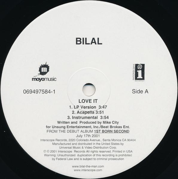 12-дюймовая пластинка BILAL - Love It 0694975841 Moyo Music, Int 2001 США Рэп и хип-хоп/R&B Б/У
12-дюймовая пластинка BILAL - Love It 0694975841 Moyo Music, Int 2001 США Рэп и хип-хоп/R&B Б/У