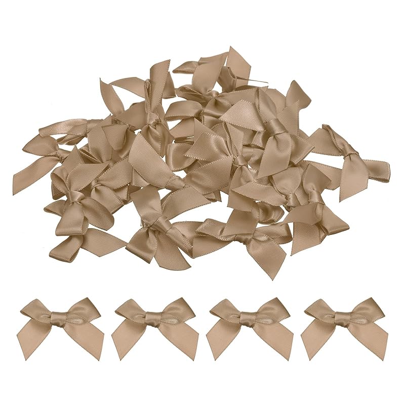 uxcell 50 piece set mini ribbon bow mini fabric satin ribbon flower bow Craft DIY Sewing for Wedding Birthday Party light brown
uxcell 50 piece set mini ribbon bow mini fabric satin ribbon flower bow Craft DIY Sewing for Wedding Birthday Party light brown
