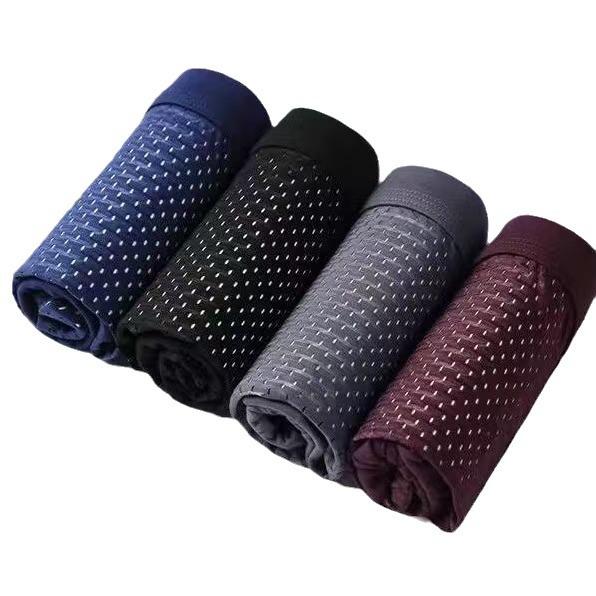 Чоловічі дихаючі сітчасті боксери з крижаного шовку XL
Чоловічі дихаючі сітчасті боксери з крижаного шовку XL