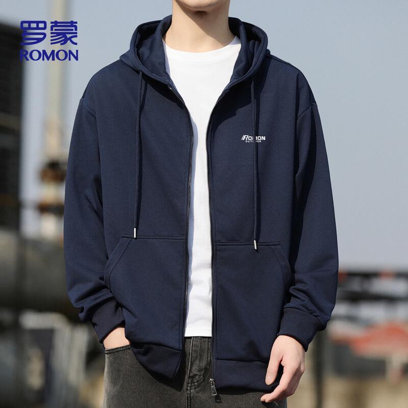 Romon Men s Hooded Zip-Up Sweatshirt Jacket M
Romon Men s Hooded Zip-Up Sweatshirt Jacket M