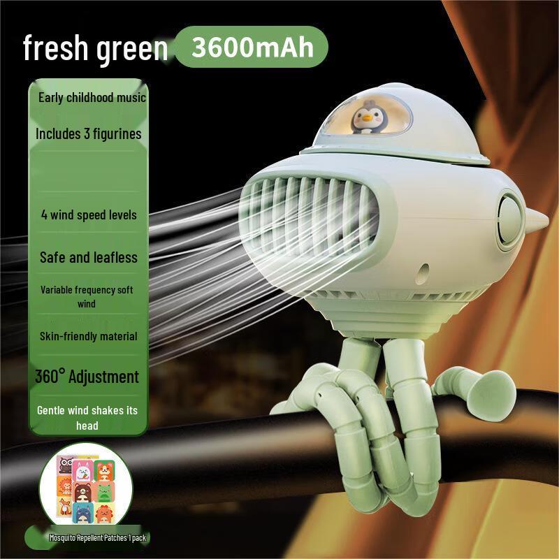 Портативный безлопастной гибкий вентилятор-штатив для коляски
Портативный безлопастной гибкий вентилятор-штатив для коляски