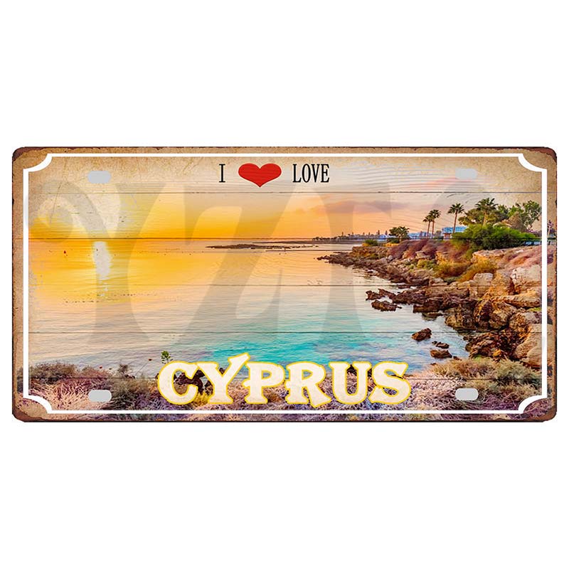 YZFQ30X15CM Кипр Город Путешествия Металлическая Вывеска Декоративные Вывески Стена Паб Дом Искусство Ресторан Ремесло Декор Винтажный Постер DC-1588B 15x30cm(5.9x7.8inch)
YZFQ30X15CM Кипр Город Путешествия Металлическая Вывеска Декоративные Вывески Стена Паб Дом Искусство Ресторан Ремесло Декор Винтажный Постер DC-1588B 15x30cm(5.9x7.8inch)