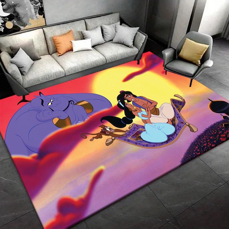 1pc Disney Aladdin Pattern Area Rug Soft Flannel Floor Mat for Living Room, Bedroom, Kitchen, Sofa Coffee Table Floor Mat, Machine Washable 60cm by 90cm
1pc Disney Aladdin Pattern Area Rug Soft Flannel Floor Mat for Living Room, Bedroom, Kitchen, Sofa Coffee Table Floor Mat, Machine Washable 60cm by 90cm