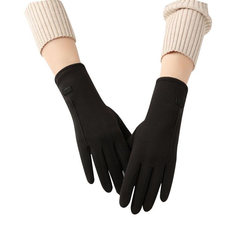 Женские зимние теплые перчатки с чувствительными пальцами для сенсорного экрана, ветрозащитные перчатки с флисовой подкладкой one size чёрный
Женские зимние теплые перчатки с чувствительными пальцами для сенсорного экрана, ветрозащитные перчатки с флисовой подкладкой one size чёрный