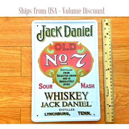 White Tin Sign Liquor Bar Old No 7 Metal Art Gift for Him DanielapossAluminum 20x30cm(7.8x11.8inch)
White Tin Sign Liquor Bar Old No 7 Metal Art Gift for Him DanielapossAluminum 20x30cm(7.8x11.8inch)