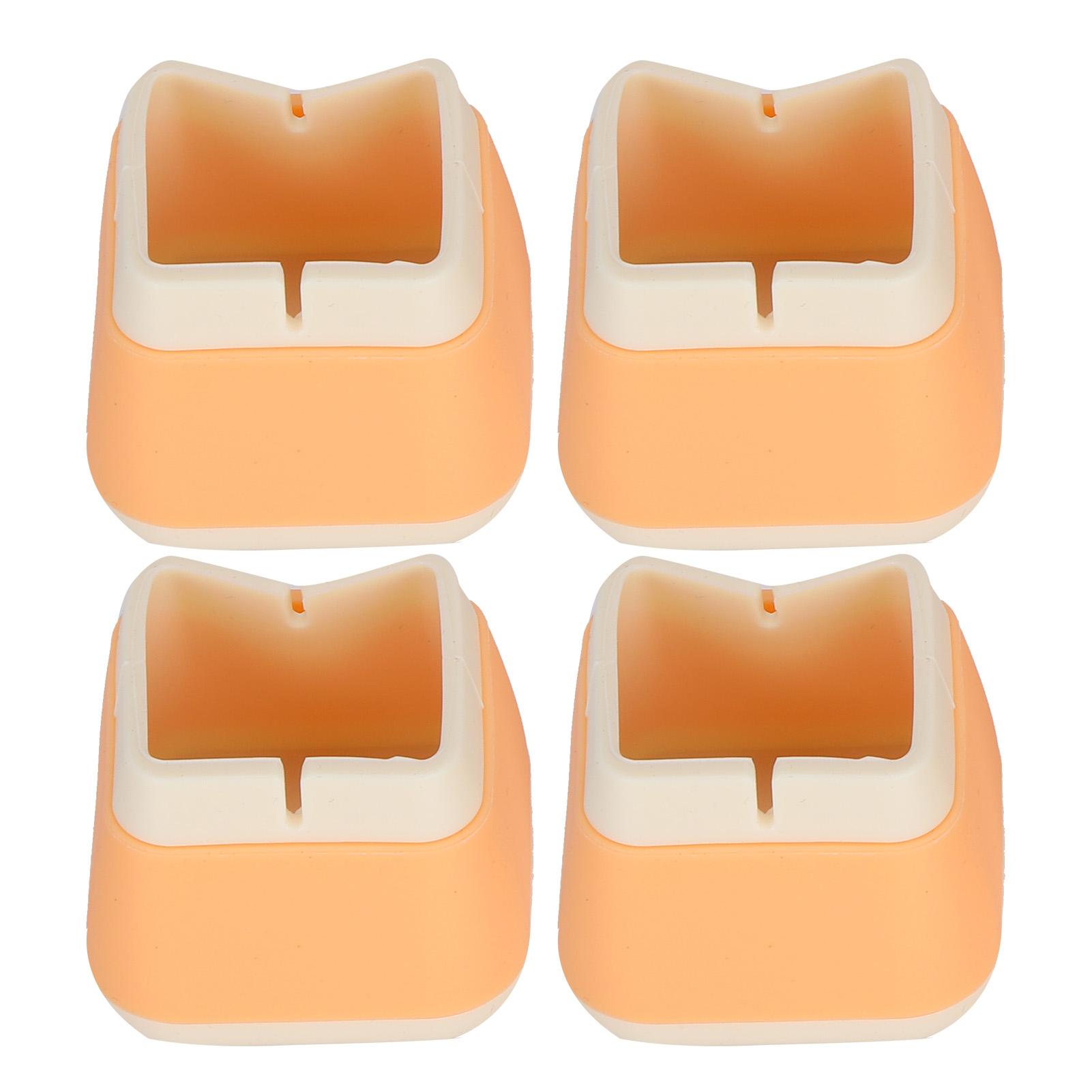 4Pcs Silicone Furniture Protectors 3.3x3.9x3.9cm NonSlip Chair Table Foot Covers Caps(Orange )
4Pcs Silicone Furniture Protectors 3.3x3.9x3.9cm NonSlip Chair Table Foot Covers Caps(Orange )