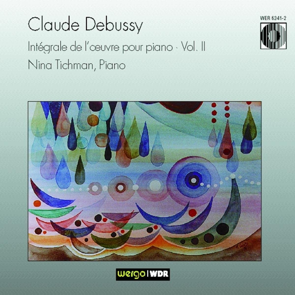 CD CLAUDE DEBUSSY - Debussy:Integral Piano Wk 2 WER62412 WERGO 1994 Germany Classical Used
CD CLAUDE DEBUSSY - Debussy:Integral Piano Wk 2 WER62412 WERGO 1994 Germany Classical Used