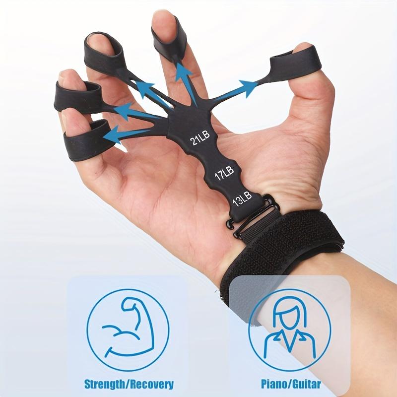 1шт силіконовий тренажер для 5 пальців, тренажер для рук із браслетом, підходить для розтягування рук, тренувань для відновлення 1PC чорний
1шт силіконовий тренажер для 5 пальців, тренажер для рук із браслетом, підходить для розтягування рук, тренувань для відновлення 1PC чорний