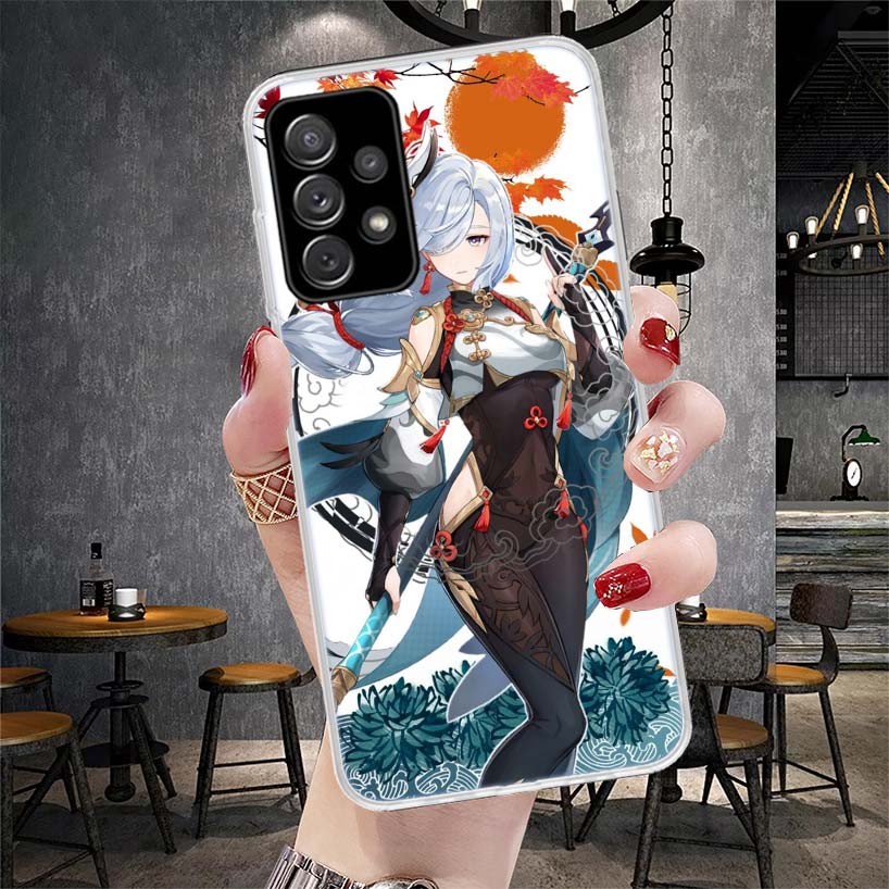 Genshin Impact Shenhe Phone Case For Samsung Galaxy A12 A22 A32 A52 A72 A02S A51 A50S A71 A70 A31 A20S Note 20 Ultra S10 A10S Ga Samsung A02
Genshin Impact Shenhe Phone Case For Samsung Galaxy A12 A22 A32 A52 A72 A02S A51 A50S A71 A70 A31 A20S Note 20 Ultra S10 A10S Ga Samsung A02