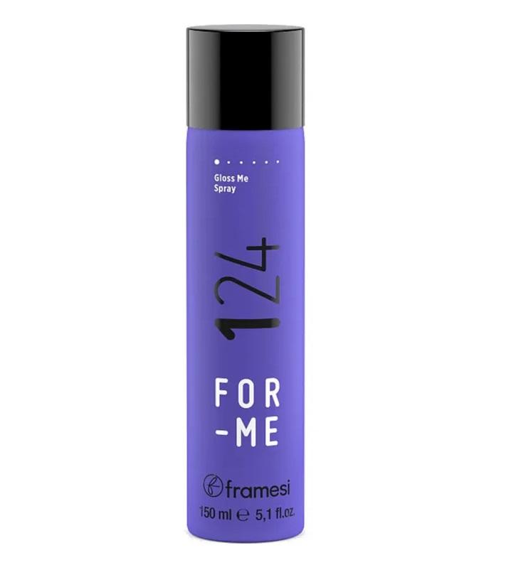 Спрей для блиску та об єму з антистатичним ефектом For-me 124 Gloss Me Spray Framesi 150 мл
Спрей для блиску та об єму з антистатичним ефектом For-me 124 Gloss Me Spray Framesi 150 мл