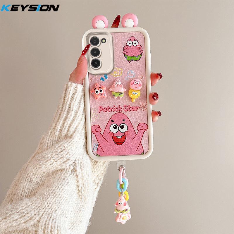 KEYSION Милий 3D Мультяшний Чохол з Вушками для Samsung A03S A02S з Браслетом М який Силіконовий Ударостійкий Чохол для Телефону для Galaxy A02S A03S for Samsung A02S
KEYSION Милий 3D Мультяшний Чохол з Вушками для Samsung A03S A02S з Браслетом М який Силіконовий Ударостійкий Чохол для Телефону для Galaxy A02S A03S for Samsung A02S