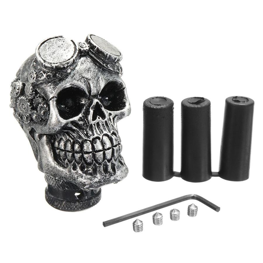 Universal Car Gear Shift Knobs Skull Head Gear Manual Transmission Gear Shift Knob Shifter Lever
Universal Car Gear Shift Knobs Skull Head Gear Manual Transmission Gear Shift Knob Shifter Lever