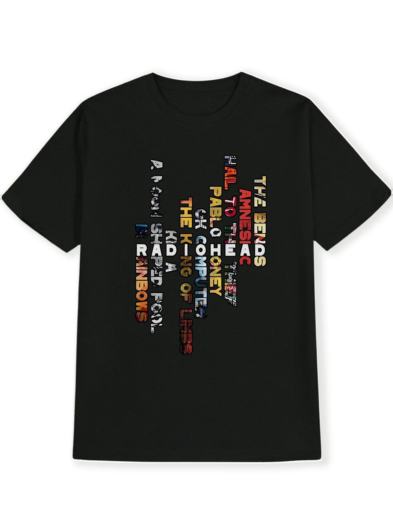Футболка с принтом Radiohead, с коротким рукавом, с круглым вырезом, топ для лета, женский, для фанатов рока, футболка с логотипом рок-группы S
Футболка с принтом Radiohead, с коротким рукавом, с круглым вырезом, топ для лета, женский, для фанатов рока, футболка с логотипом рок-группы S