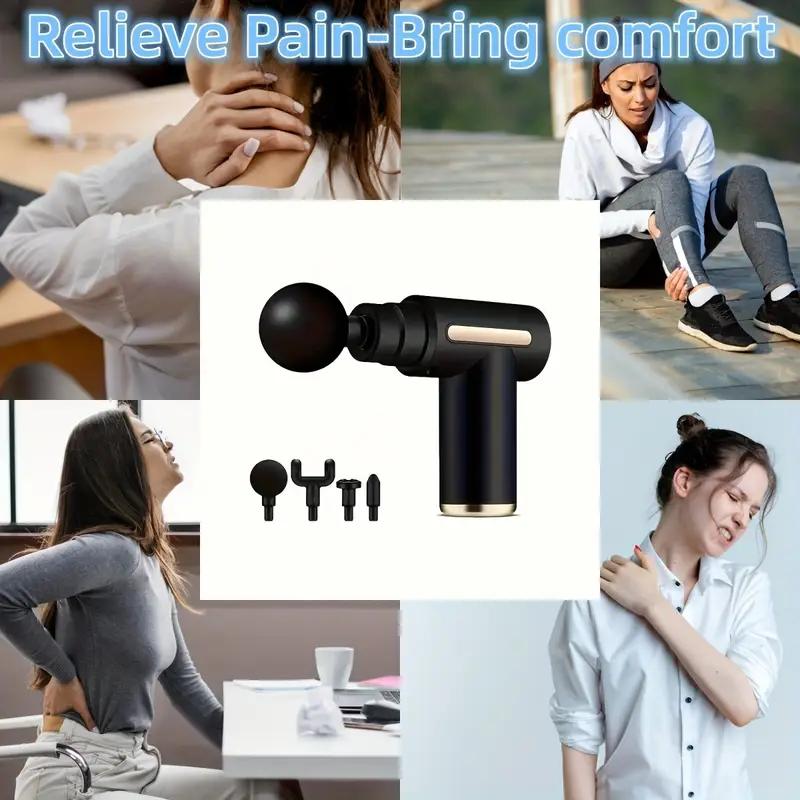 Ultra-Quiet Portable Electric Massage Gun with 6 Speeds - Rechargeable Lithium Battery, USB Charging, Ideal for Personal Care
Ultra-Quiet Portable Electric Massage Gun with 6 Speeds - Rechargeable Lithium Battery, USB Charging, Ideal for Personal Care