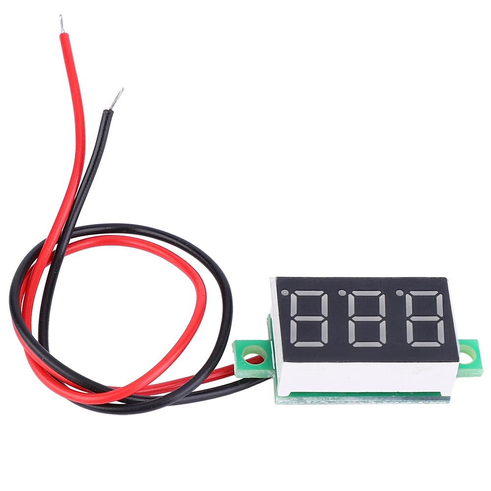 5Pcs High Accuracy 0.36 LED Digital Display Voltage Gauge Mini Voltmeter DC3.030.0V(blue)
5Pcs High Accuracy 0.36 LED Digital Display Voltage Gauge Mini Voltmeter DC3.030.0V(blue)