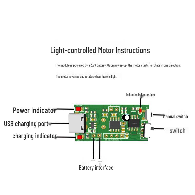 Photosensitive Servo Switch Controller
Photosensitive Servo Switch Controller