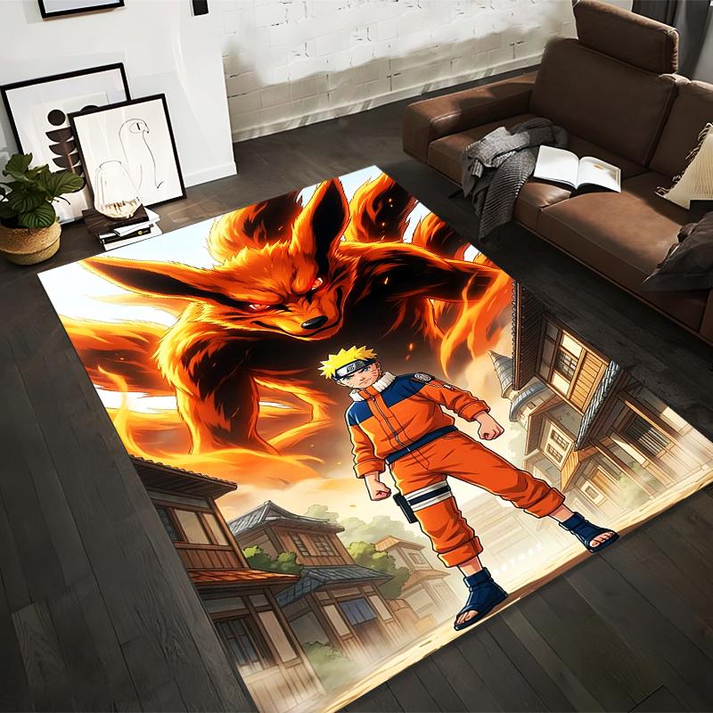 Anime Inspired Carpet with Ninja Character and Fiery Fox Design Suitable for use as an anti-slip for living room bedroom sofas 40x60cm( 15x23in )
Anime Inspired Carpet with Ninja Character and Fiery Fox Design Suitable for use as an anti-slip for living room bedroom sofas 40x60cm( 15x23in )