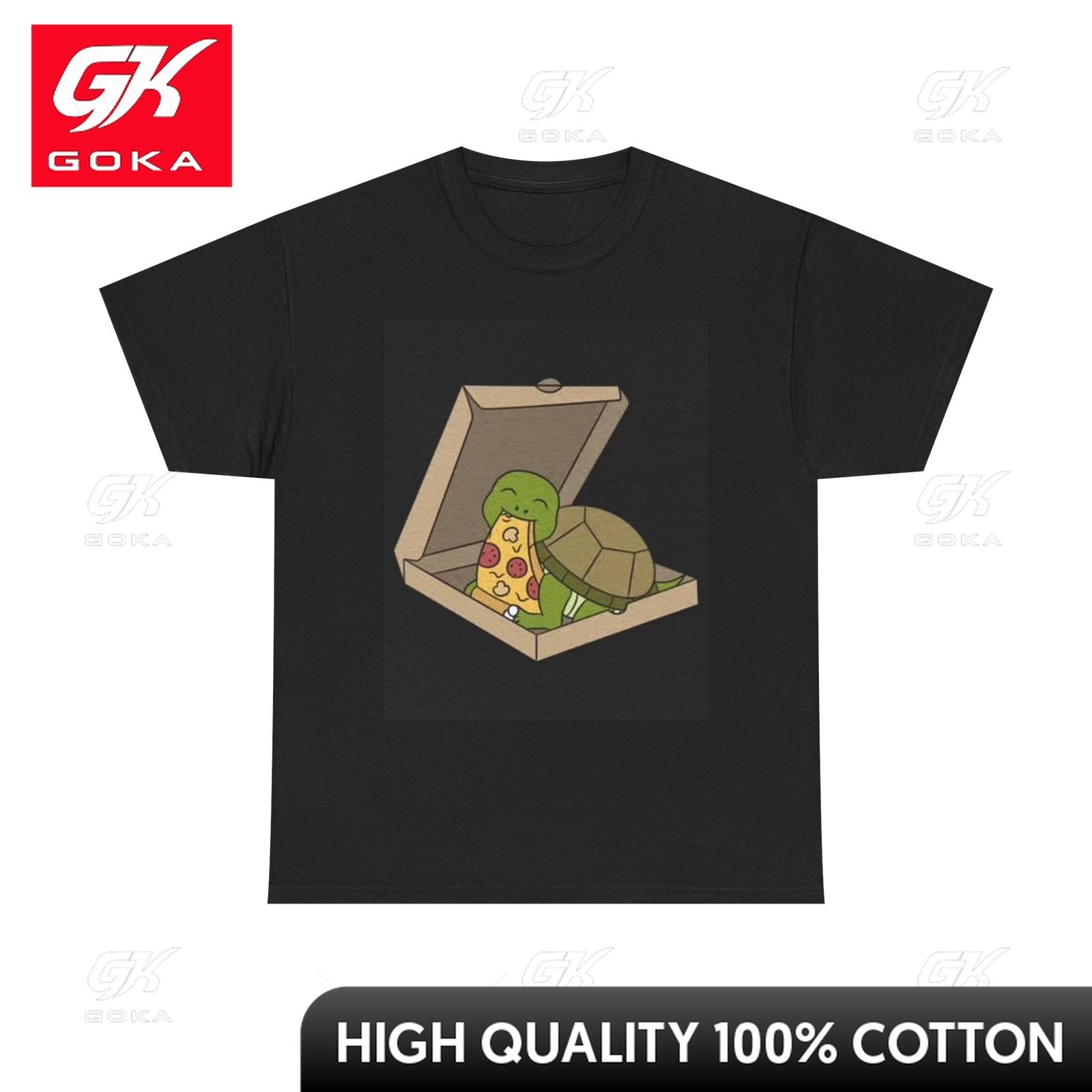 Turtle Pizza Funny Graphic T Shirt Retro 90s Kids Ninja Unisex Heavy Cotton Creative Lightweight Printed Tee Inspired Shirt S
Turtle Pizza Funny Graphic T Shirt Retro 90s Kids Ninja Unisex Heavy Cotton Creative Lightweight Printed Tee Inspired Shirt S