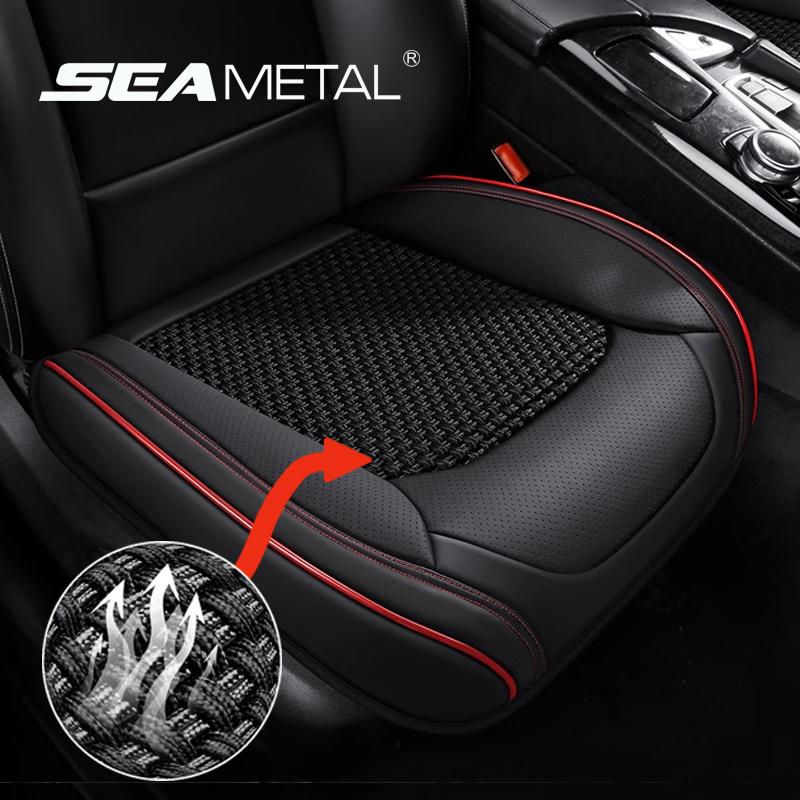 SEAMETAL Универсальный чехол на сиденье автомобиля из ледяного шелка 3D кожаная подушка для сиденья дышащий противоскользящий коврик для сиденья автомобиля защитный чехол 1pc front seat чёрный
SEAMETAL Универсальный чехол на сиденье автомобиля из ледяного шелка 3D кожаная подушка для сиденья дышащий противоскользящий коврик для сиденья автомобиля защитный чехол 1pc front seat чёрный