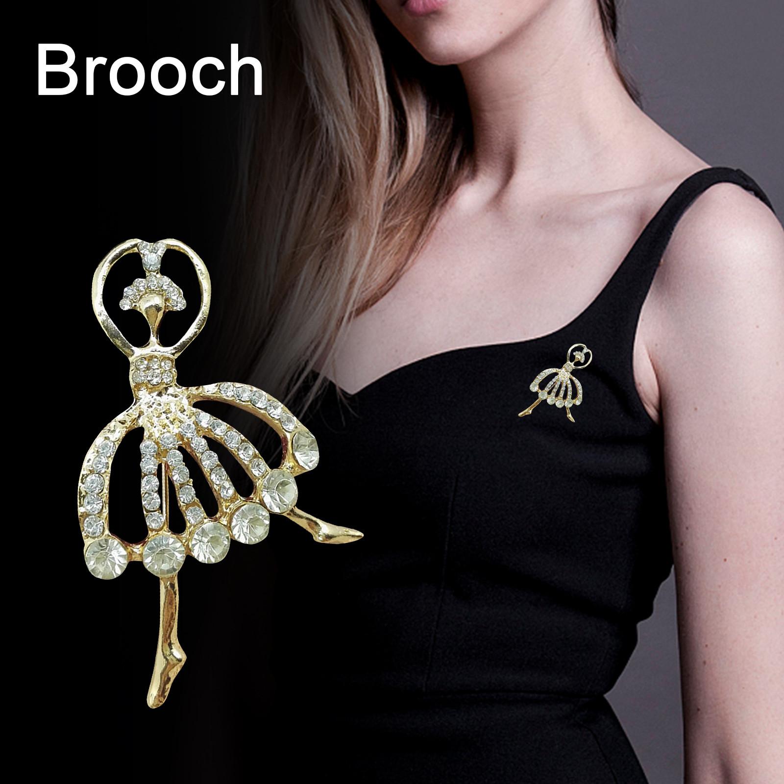 Новая брошь-балерина с бриллиантами, брошь, креативная брошь для женщин, украшения
Новая брошь-балерина с бриллиантами, брошь, креативная брошь для женщин, украшения