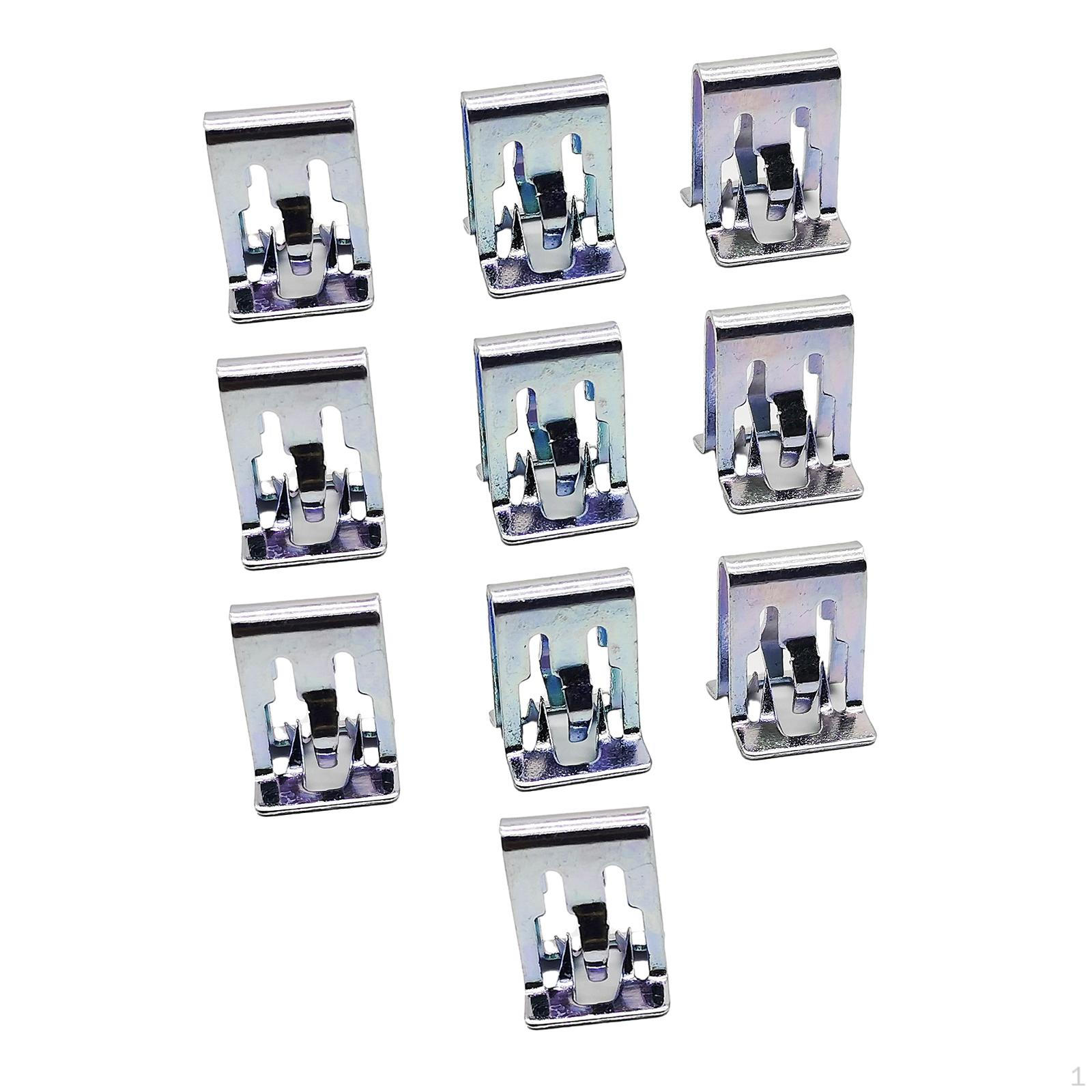 10x Metal Car Retainer Clips Automotive Interior High Performance Fixing Buckle Auto Fasteners
10x Metal Car Retainer Clips Automotive Interior High Performance Fixing Buckle Auto Fasteners