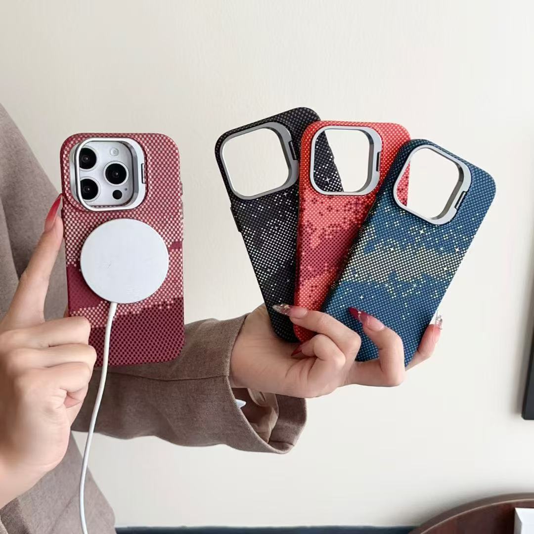 Suitable for IPhone16proMax Kevlar Checkered Magnetic Phone Case, Apple 15 Lens Holder, Anti-drop Hard Cover iPhone14proMax
Suitable for IPhone16proMax Kevlar Checkered Magnetic Phone Case, Apple 15 Lens Holder, Anti-drop Hard Cover iPhone14proMax