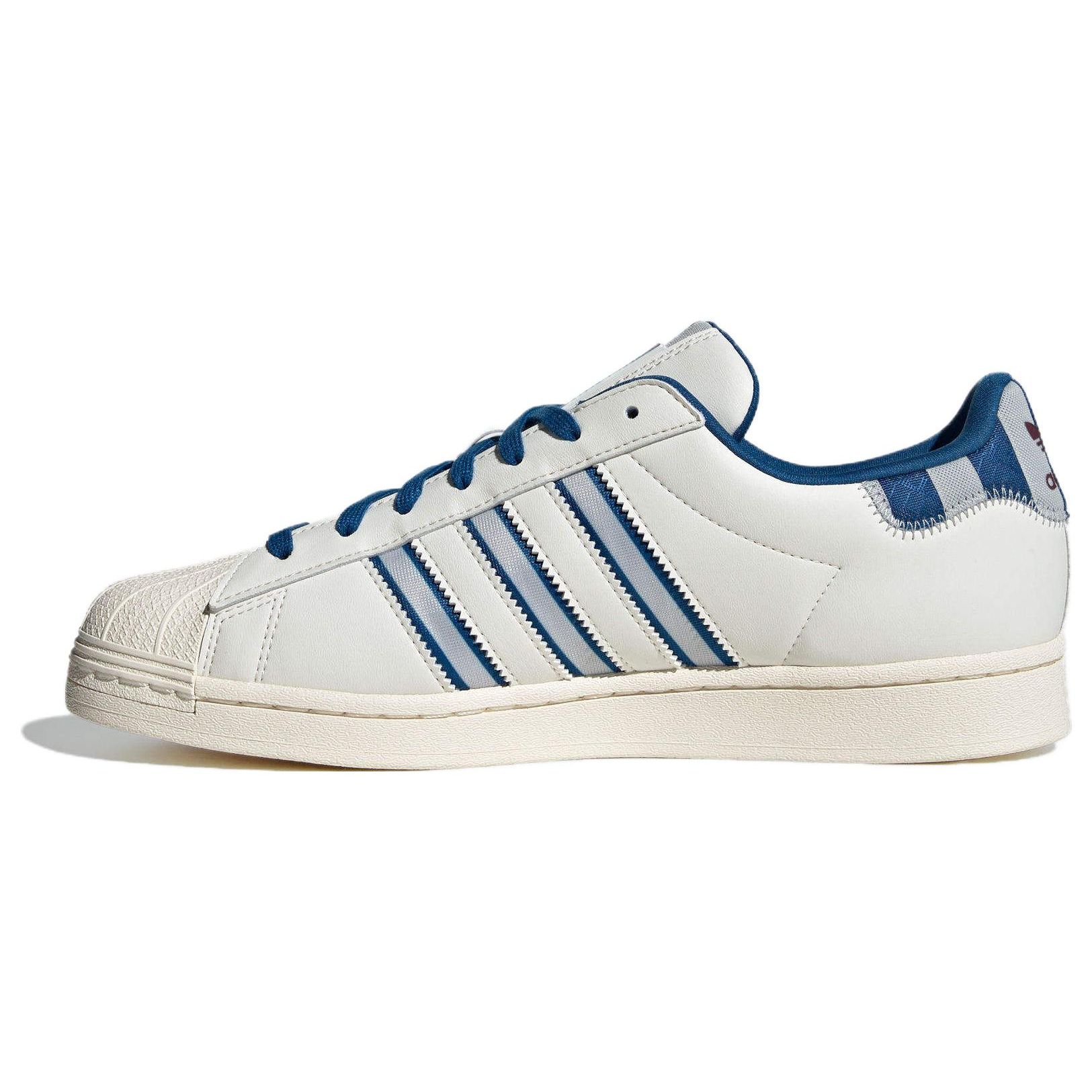 Adidas Originals Superstar Casual Comfortable Durable Breathable Low-Top Sneakers Unisex Sneakers White Blue IE7307 44
Adidas Originals Superstar Casual Comfortable Durable Breathable Low-Top Sneakers Unisex Sneakers White Blue IE7307 44