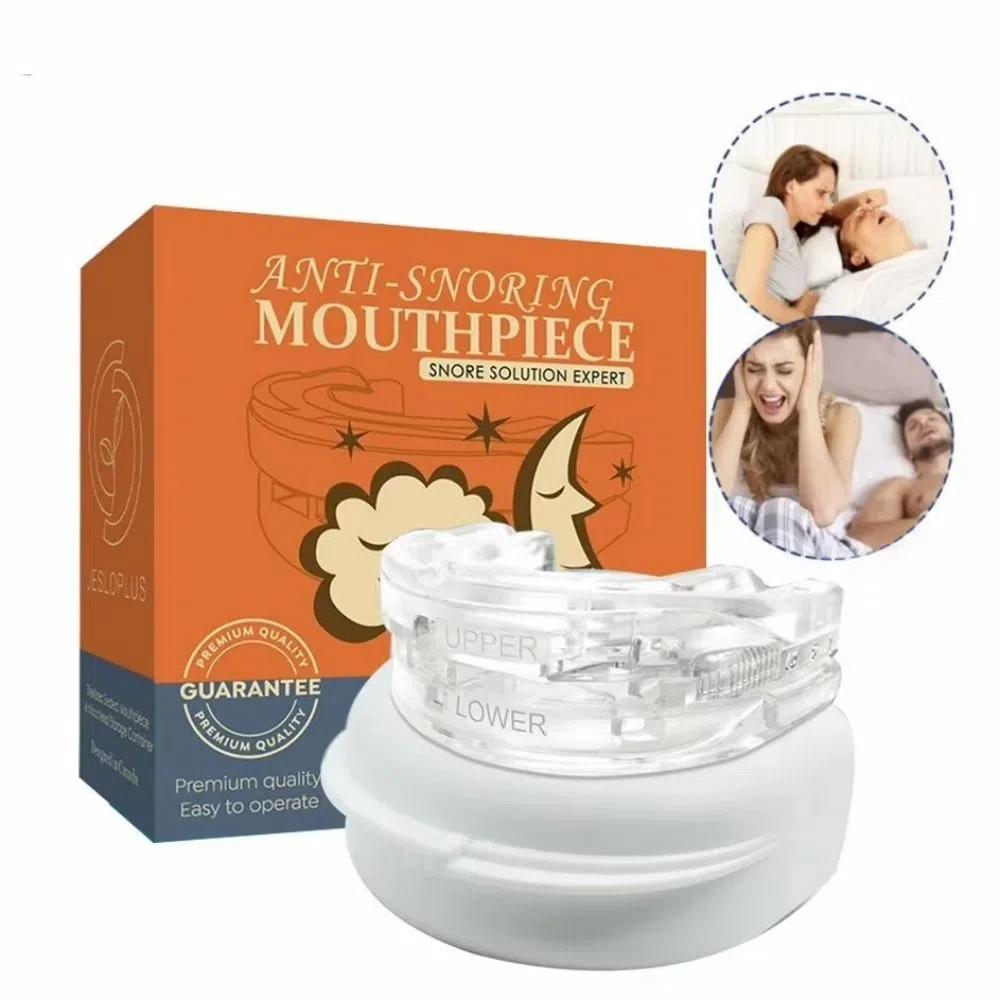 Comfortable Anti Snoring Mouth Guard With Storage Box Snoring Mouth Guard for Men and Women 1 set 
Comfortable Anti Snoring Mouth Guard With Storage Box Snoring Mouth Guard for Men and Women 1 set