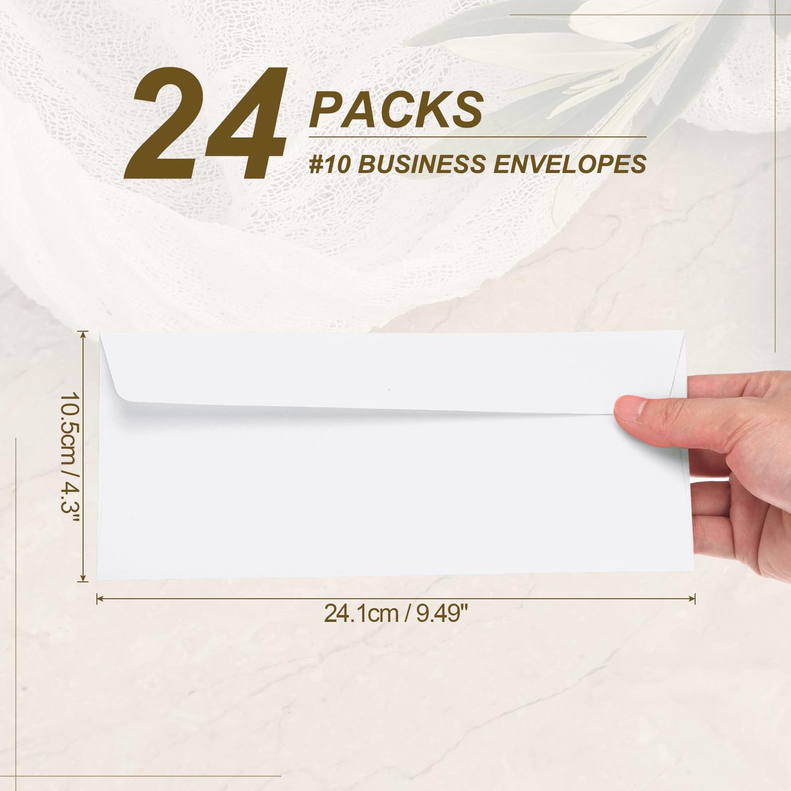 24Pcs 24.1cmx10.5cm Colored Self Seal Letter Size Paper Envelopes #10 Business Envelopes for Business Mailing Wedding Invitation белый
24Pcs 24.1cmx10.5cm Colored Self Seal Letter Size Paper Envelopes #10 Business Envelopes for Business Mailing Wedding Invitation белый