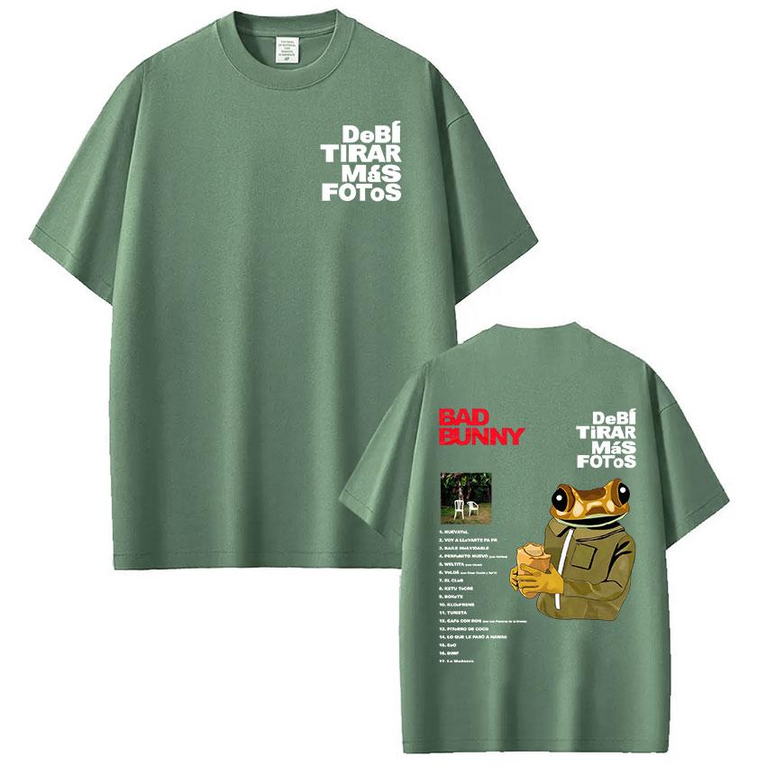 ZX Rapper Bad Bunny Debi Tirar Mas Fotos DTMF T Shirts Mens Women Clothing Fashion Harajuku Tshirt Cotton Short Sleeve Tshirts 4XL
ZX Rapper Bad Bunny Debi Tirar Mas Fotos DTMF T Shirts Mens Women Clothing Fashion Harajuku Tshirt Cotton Short Sleeve Tshirts 4XL