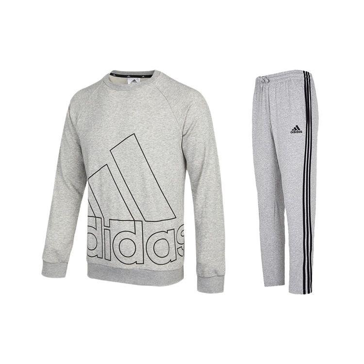 Adidas Повседневная толстовка с круглым вырезом и принтом логотипа, спортивные длинные брюки с полосками по бокам, мужской комплект из толстовки и брюк, серый HB5087+GK8998 S
Adidas Повседневная толстовка с круглым вырезом и принтом логотипа, спортивные длинные брюки с полосками по бокам, мужской комплект из толстовки и брюк, серый HB5087+GK8998 S