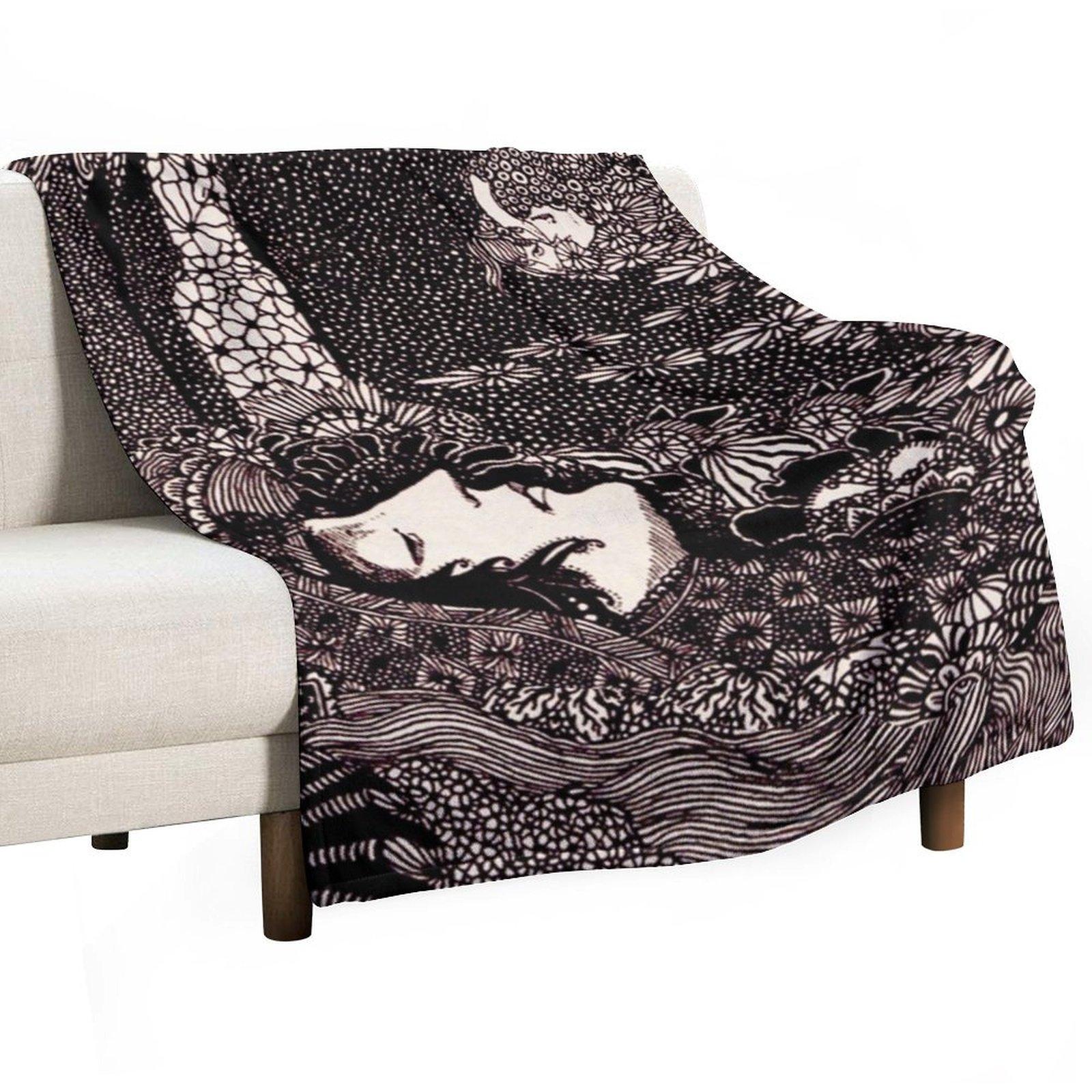 HD Sleeping Morella, from Edgar Allan Poe s Tales (1933) Throw Blanket Luxury Thicken Vintage Summer bed plaid Blankets 30x40in
HD Sleeping Morella, from Edgar Allan Poe s Tales (1933) Throw Blanket Luxury Thicken Vintage Summer bed plaid Blankets 30x40in