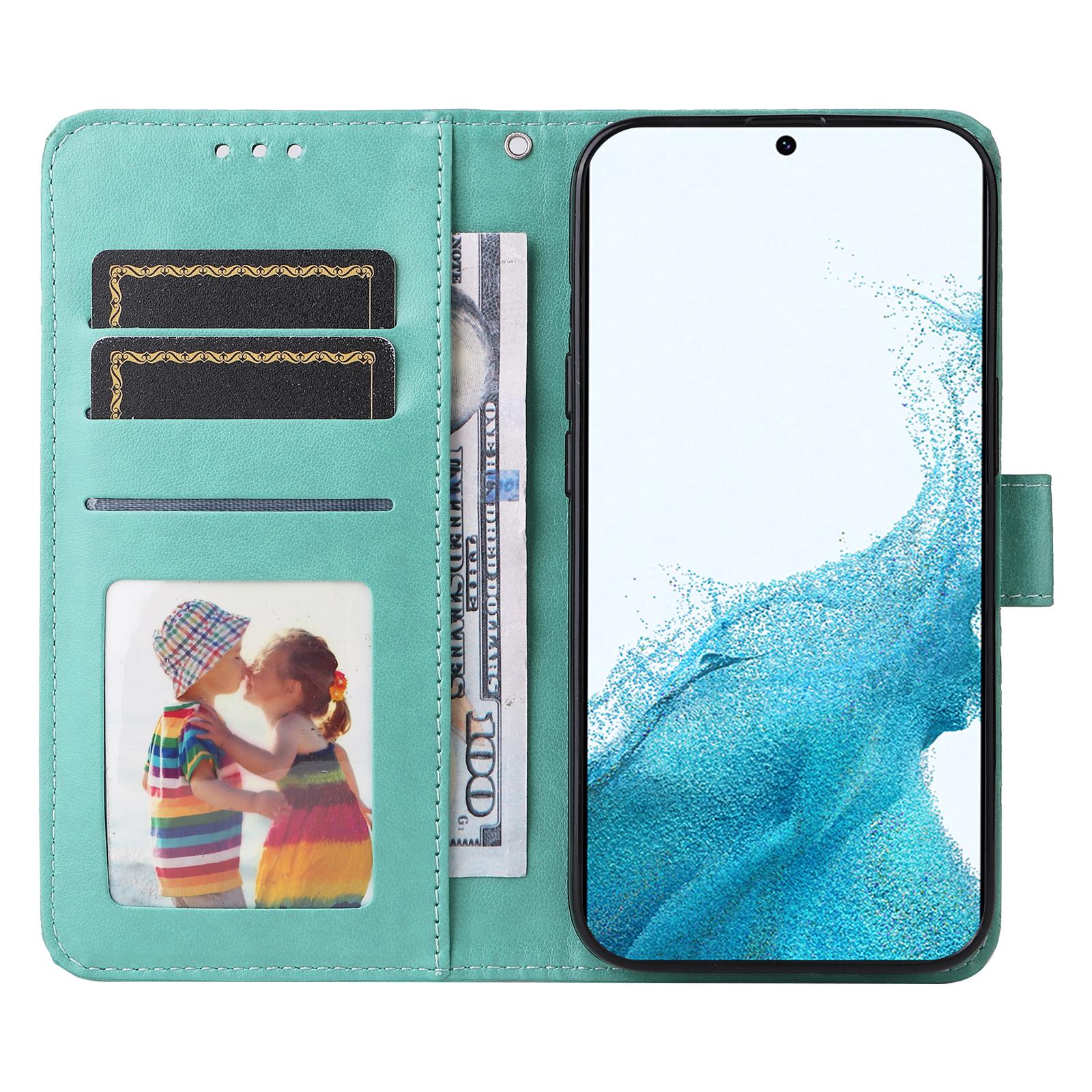 Smartphone Case For Samsung Galaxy A34 5G PU Leather Sunflower Imprinted Magnetic Closure Stand Wallet Phone Cover with Hand Strap Green
Smartphone Case For Samsung Galaxy A34 5G PU Leather Sunflower Imprinted Magnetic Closure Stand Wallet Phone Cover with Hand Strap Green