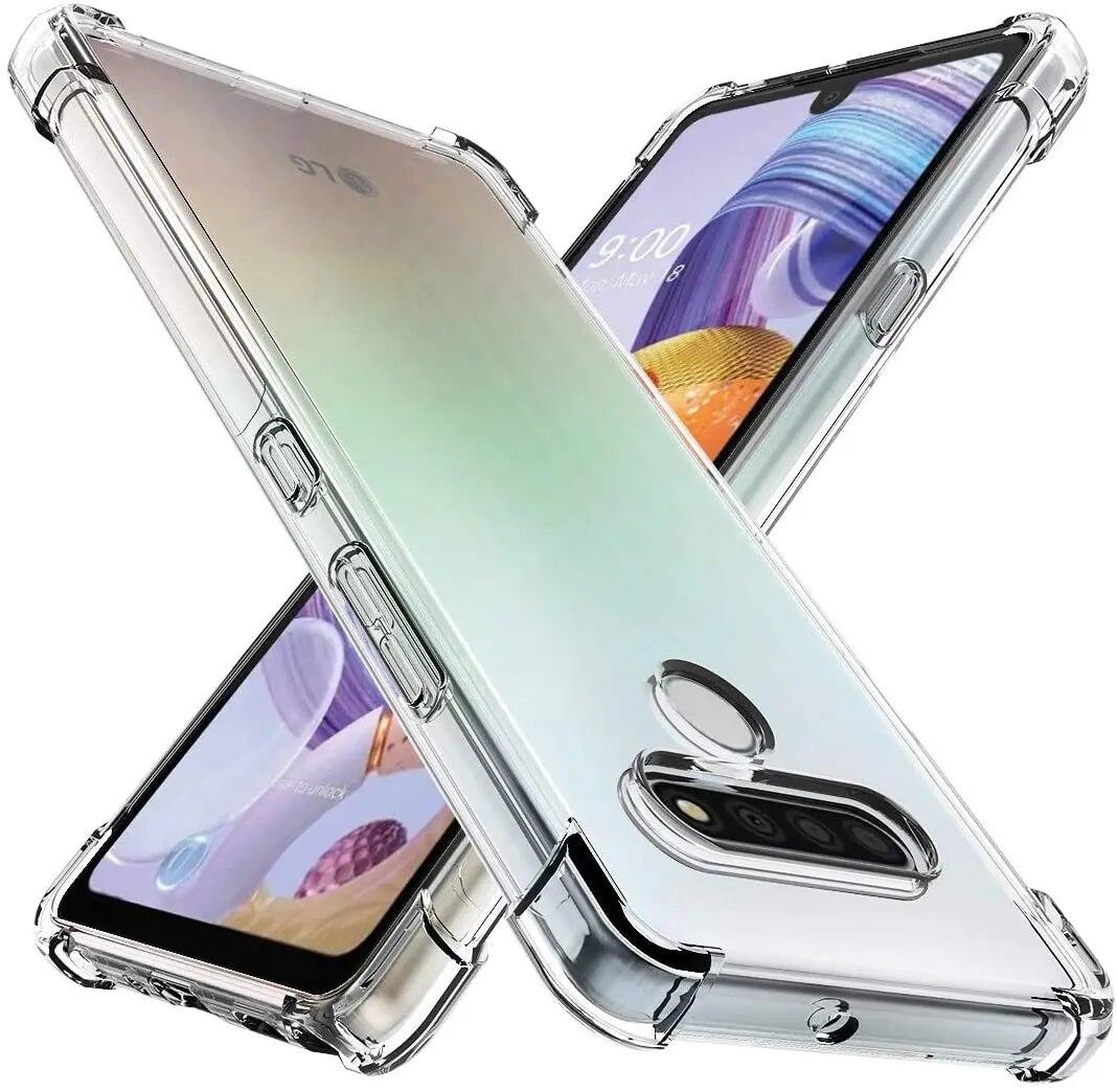 Прозрачный чехол для LG Stylo 6 с усиленными углами, амортизирующий гибкий чехол из ТПУ для мобильного телефона LG Stylo 6(чистый)
Прозрачный чехол для LG Stylo 6 с усиленными углами, амортизирующий гибкий чехол из ТПУ для мобильного телефона LG Stylo 6(чистый)