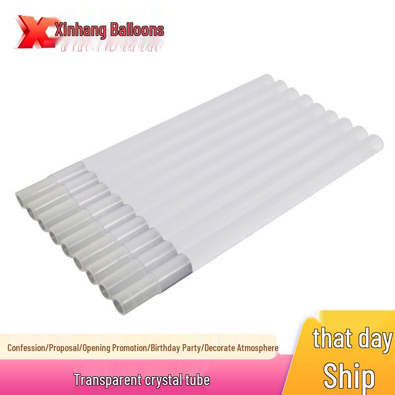ПВХ Опора-арка для дорожного указателя и празднования открытия 30cm Clear Tubing + Connector
ПВХ Опора-арка для дорожного указателя и празднования открытия 30cm Clear Tubing + Connector